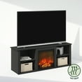 thumbnail image 5 of Furinno Jensen No Heat Decorative Electric Fireplace TV Stand, Entertainment Center for TV up to 60 inch, Americano, 5 of 7