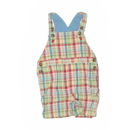 Pre-Owned Little Me Boy's Size 6 Mo Overall Shorts
