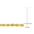 thumbnail image 4 of 10K Yellow Gold  Rope Chain Necklace (24 Inches), 4 of 5