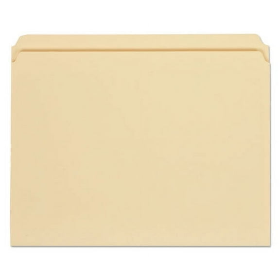 Top Tab Manila File Folders, Straight Tabs, Letter Size, 0.75" Expansion, Manila, 100/Box | Bundle of 2 Boxes