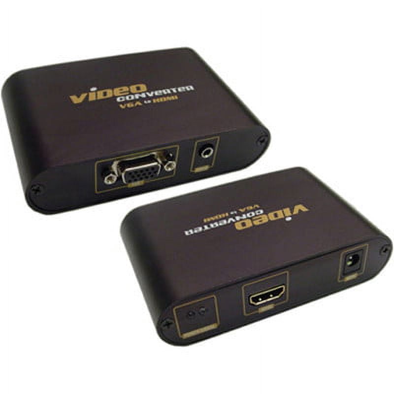 VGA & Stereo Audio to HDMI Converter