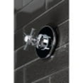 thumbnail image 3 of Kingston Brass KS3031ZX 3-Way Diverter Valve with Trim Kit, Polished Chrome, 3 of 5