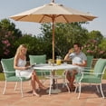 thumbnail image 5 of Ottowood Outdoor Deep Seat Cushions Set of 4, 24x24x4 Inch Water-Repellent Patio Cushions, Sage Green, 5 of 7