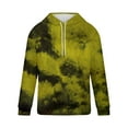 thumbnail image 4 of Mens Tie-Dye Hoodies & Sweatshirts Big and Tall S-4X Casual Pullover Long Sleeve Fleece Hoodie Plus Size Basic Comfy Sweatshirt with Pocket, 4 of 4