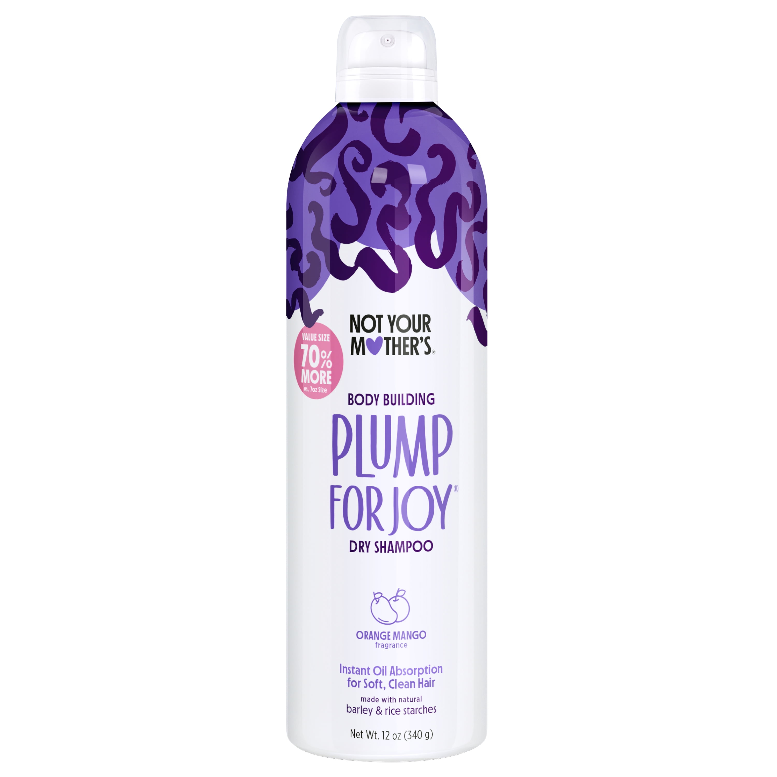 Not Your Mother's Plump for Joy Jumbo Dry Shampoo, 12 oz - Walmart.com
