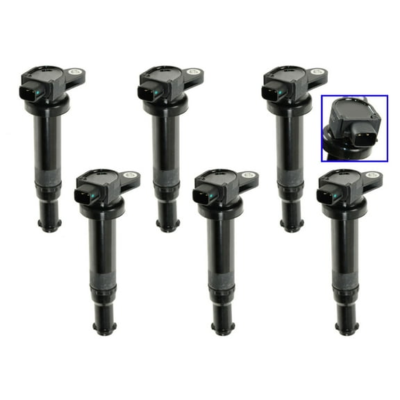 TRQ Direct Ignition Coil Pack Set Of 6 COP For Kia Optima Rondo V6 2.7L NEW ICA61438