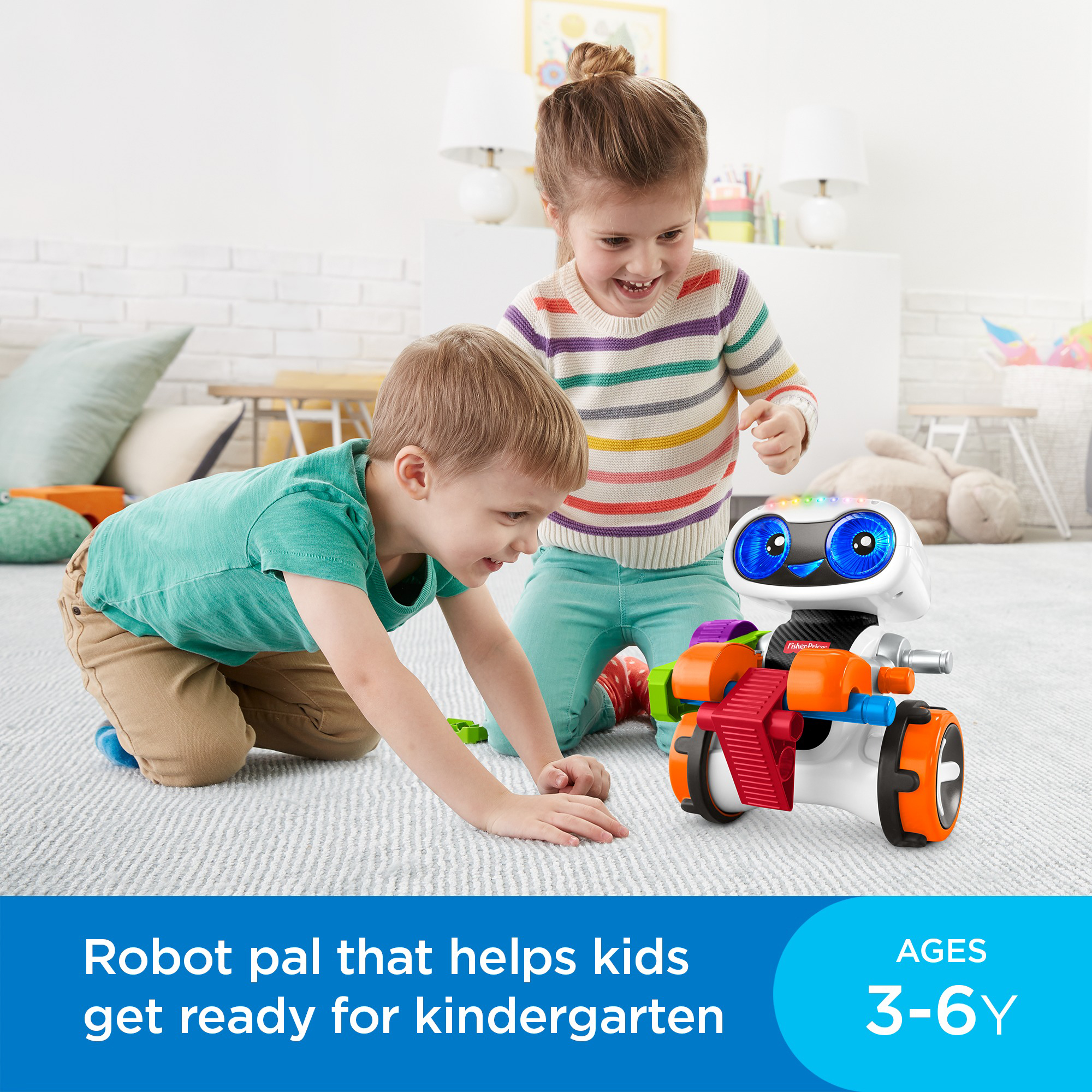 Fisher-Price Code 'n Learn Kinderbot with Interactive Challenges ...