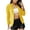 Yellow, variant on Vedolay Tops Suit Jackets for Women Casual Office Blazer Jackets Fashion Front Open with Pockets,Black XXL
