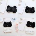 thumbnail image 3 of MasteelfCA 2Pcs Cartoon Animal Sleep Mask Adorable Eye Mask for Sleeping Plush Eye Shade Cover, 3 of 6