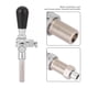 thumbnail image 3 of Grifo ajustable de acero inoxidable, grifo para barril de cerveza, plateado, para elaboración casera de cerveza de barril Likrtyny Para estrenar, 3 of 8