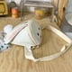 thumbnail image 4 of Bolsa Kawaii Hobo Bag Nylon suave Orejas largas Conejo Satchel para regalo (Blanco) Likrtyny Para Estrenar, 4 of 9