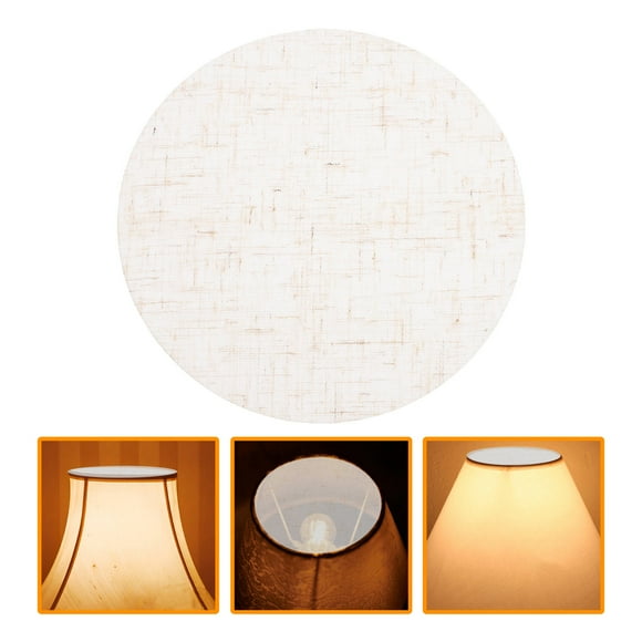 CIMAXIC 2Pcs Beige Ceiling Lamp Shade Diffuser with Soft Light Diffuser for Pendant Light Fixtures