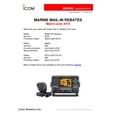 thumbnail image 2 of Icom M506 VHF Fixed Mount w/Rear Mic, AIS & NMEA 0183/2000 - Black [M506 41], 2 of 2