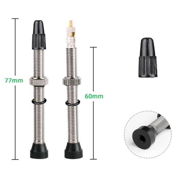 Mingyiq Bicycle Tubeless Tire French Valve French Mouth Copper Rod