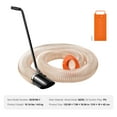 thumbnail image 3 of KFFKFF Lumber Shredder Mulcher Leaf Suction Set, 4.3 Inch x 13.1 ft Robust Universal Lumber Shredding Accessory, 4 inch Diameter for High Capacity Input, Compatible with Popular Brands, 3 of 9