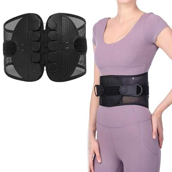 Welnax Lumbar Relief Pro, Lifweb Lumbarrelief Pro - Dual-Pulley Lumbar Support Belt with 360° Wraparound Design for Instant Lower Back Pain Relief, Adjustable Waist Posture Brace (1, Medium)