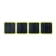 thumbnail image 2 of Panel solar plegable de 40 W, IP67, impermeable, generador solar Etfe monocristalino USB Amarillo, 2 of 9