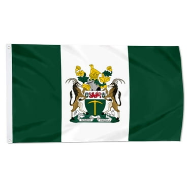 Rhodesia Rhodesian Flag Polyester 3x5 FT Indoor Outdoor Banner