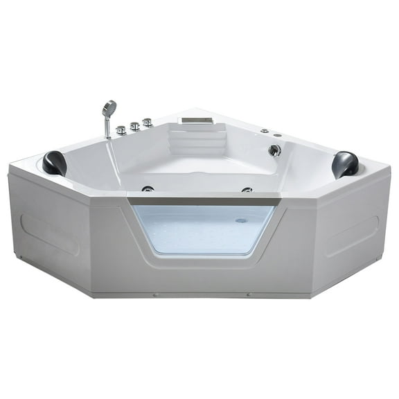 Whirlpool Bathtub 59″ X 59″ hot tub 10 water jets – Marbella