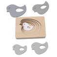 thumbnail image 3 of Juguete Educativo Temprano Del Rompecabezas de yer para Del Bebé , Pajarito CUTICAT Niños rompecabezas de madera, 3 of 8