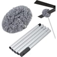 thumbnail image 4 of Long Feather Duster - Extendable Microfiber Duster for High Surfaces Walls | Telescopic Pole Dusting Wand | Washable Lightweight Dust Tool for Ceiling Fan Furniture Blinds, 4 of 7