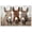 Unframe-style, variant on Funny Donkey Canvas Wall Art Three Cute Donkeys Peeking Over Wooden Fence Farmhouse Decor Rustic Country Animal Poster Prints Pictures for Living Room Bedroom Home