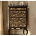 thumbnail image 5 of MOYISHI Peel and Stick Wallpaper 17.71inch x 236.22inch Gold/Grey Floral Contact Paper Removable Self -Adhesive Waterproof Flower Wallpaper Wall Mural Decoration, long, 5 of 7