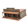 thumbnail image 4 of Maqueta de edificio urbano a escala 1/72 HO para maquetas de edificios, escenas arquitectónicas, diseño educativo y maquetas de ferrocarril. Modelo, 4 of 8