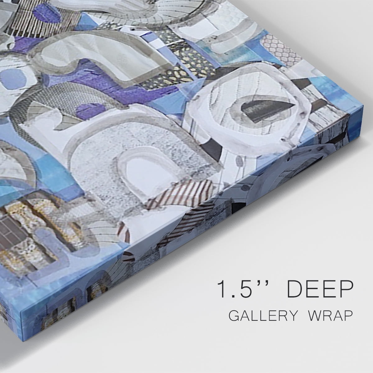 Mediterranean Port I Premium Gallery Wrapped Canvas - Ready to Hang