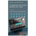 thumbnail image 4 of H500 Sound Card Live Broadcast 12 Electronic Tone Sound Card, 4 of 5