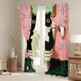 thumbnail image 3 of Homewish Cartoon Kitten Cat Curtains Pack of 2 (42x84 Each), Kawaii Cute Animal Curtains Blackout, Teens Kids Boys Girls Bedroom Curtains, Curtains and Drapes Decor, 3 of 6