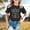 Black, variant on HUITKMM Girls Tee Shirts Girls Summer Short Sleeve T Shirt Hanukkah Holiday Print Casual Loose Fit Round Neck Tee Top for Toddler and Youth