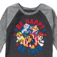 thumbnail image 3 of Paw Patrol - Americana - Be Happy, Be Free - Toddler & Youth Raglan Graphic T-Shirt, 3 of 7
