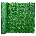 thumbnail image 4 of Rollo de cribado de hojas artificiales, protección contra la decoloración UV, cobertura para pared, paisajismo, valla de jardín, pantalla para balcón para decoración interior y exterior, 4 of 8