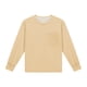 thumbnail image 4 of Cowsor Girl's Crew Neck Solid Color Sweatshirts with No Hood Casual Color Block Long Sleeve Pullover Tops, 4 of 7