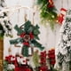 thumbnail image 5 of hengsof Christmas Door Cover Banner Decorations Santa Claus Door Cover Holiday Wall Backdrop for Winter Front Porch Banners Indoor Outdoor Christmas Party Decor 35x71 inch, 5 of 6