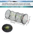 thumbnail image 2 of Effortless Angling Experience, Stainless Steel Bracket Equipped Fishing Bait Trap, Portable Crab Trap Designed For Your Next Catch, 2 of 5