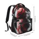thumbnail image 2 of Fotbe Cool Black And White Dragon Mochila Casual con Estampado para Escuela, Viajes y Actividades al Aire Libre - Duradera, Ligera y Cómoda, 2 of 5