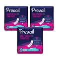 thumbnail image 2 of Prevail Daily Ultra-Thin Pads for Female Incontinence, 9 1/4 in, 30 Count, 3 Packs, 90 Total, 2 of 7