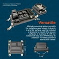 thumbnail image 6 of Waterproof Positive/Ground Power Distribution Terminal Block Battery Bus Bar, 6 of 8