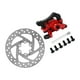 thumbnail image 3 of Kit de pinza de disco de freno de 140 mm Resistencia al desgaste de aleación de aluminio de 6 orificios para scooter eléctrico, 3 of 12