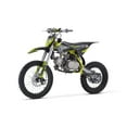 thumbnail image 2 of Trailmaster TM24 Dirt Bike 125cc 17 Inch Front Tire, 32.7 Inch seat Height semi-auto 4 Speed (Green), 2 of 8