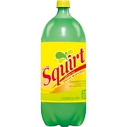 Squirt Caffeine Free Grapefruit Soda Pop, 2 L, Bottle