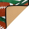 thumbnail image 5 of Ryvnso Rugby Balls Football Area Floor Mat Non-Slip Carpet Soft Rugs Doormats 60" x 39", 5 of 7