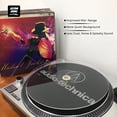 thumbnail image 4 of Clear Acrylic Turntable Mat, 11.75” Platter Slipmat for 12'' Vinyl Record Player, Antistatic and Noise-Reducing to Enhanced Tighter Bass Quality, Record Player Mat, 4 of 6