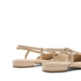 thumbnail image 3 of DREAM PAIRS Flats con Tira Trasera, Punta Fina, Tacón Bajo, Color Nude Talle 11, 3 of 9