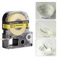 thumbnail image 3 of Label Machine Ribbon Abrasion  8 Meters Waterproof Printing Ribbon For  LW Series 12mm Black Bottom White Letter,12mm White Bottom Black Letter,12mm Yellow Bottom Black Letter, 3 of 8