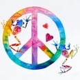 thumbnail image 2 of CafePress - Tree Frogs 4 Peace Symbols Infant Bodysuit - Baby Light Bodysuit, Size Newborn - 24 Months, 2 of 4