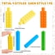 thumbnail image 2 of 4 piezas de 4 estilos de almohadillas sensoriales para lápices masticables, agarres impermeables de silicona masticables, soportes para lápices de pintura, herramientas texturizadas para escribir., 2 of 7