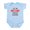 Sky Blue, variant on CafePress - I Get My Awesome From My Grandma Body Suit - Baby Light Bodysuit, Size Newborn - 24 Months